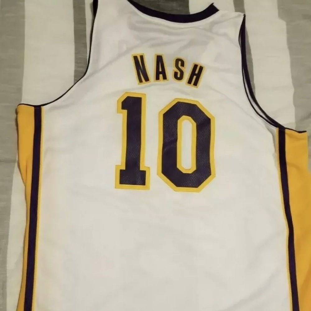 Steve Nash Adidas Swingman Lakers Jersey
